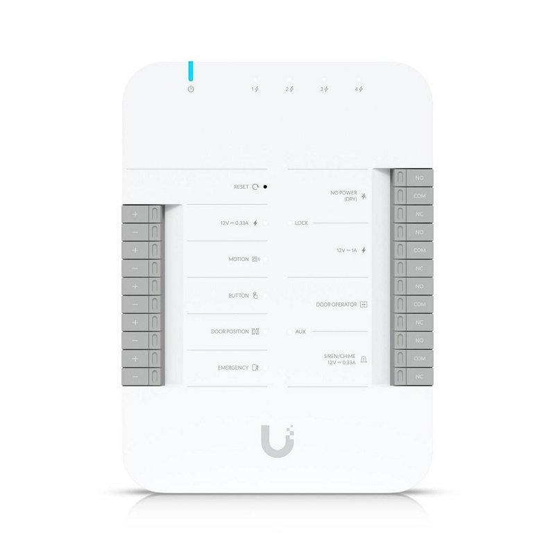 Bilde av Ubiquiti UniFi Single Door Access Controller 5x 10/100/1000 Base-T, PoE++. UA-HUB-DOOR (DE,SE,NO,FI,RO,PL)